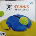 Tennis Trainer Rebound Ball,Solo Tennis Training Equipment for Self Cricket Pracitce,Portable Tool,Tennis Rebounder Kit